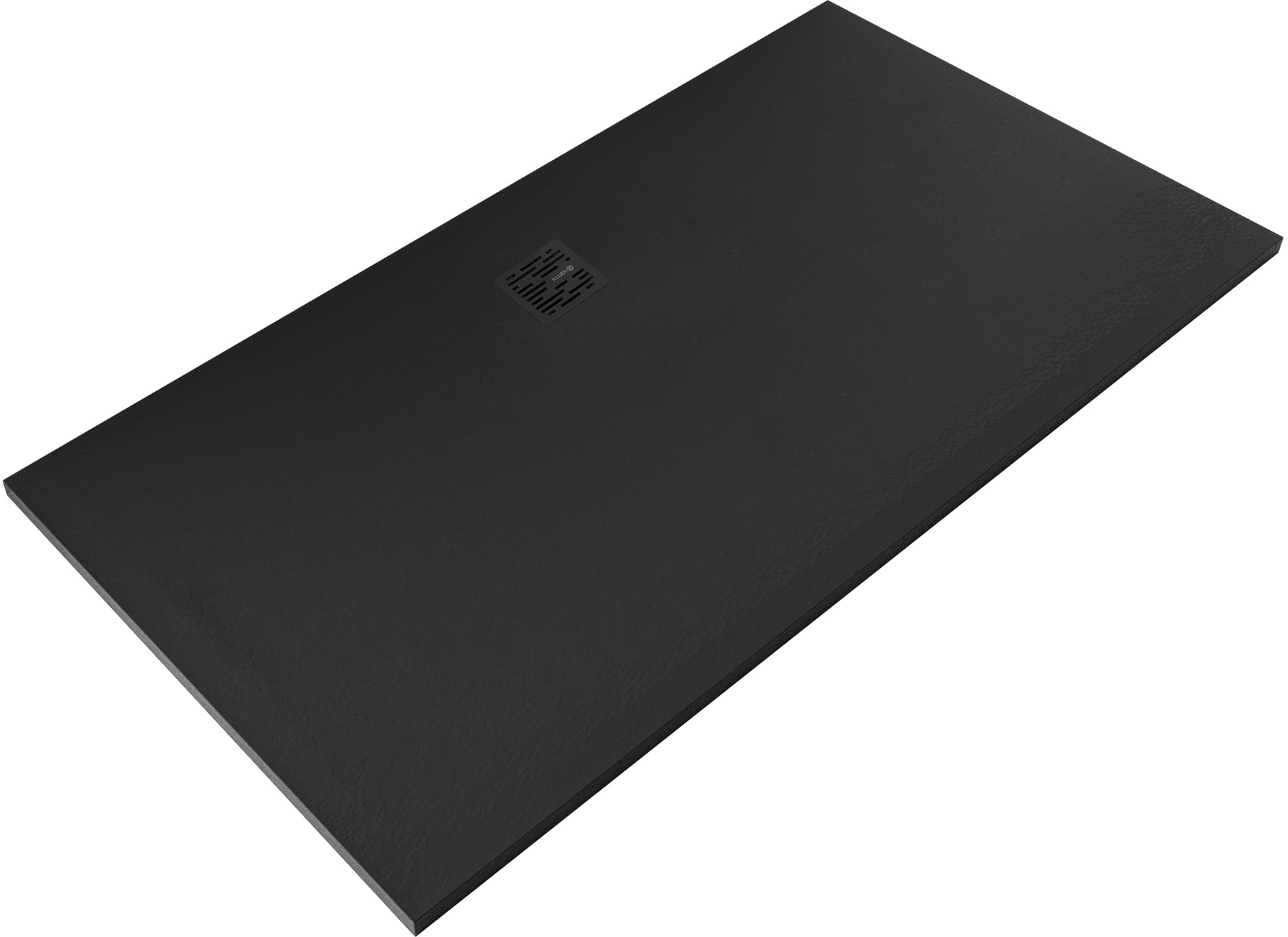 Kludi Terra plato de ducha rectangular 170x90 cm negro 09DW2239