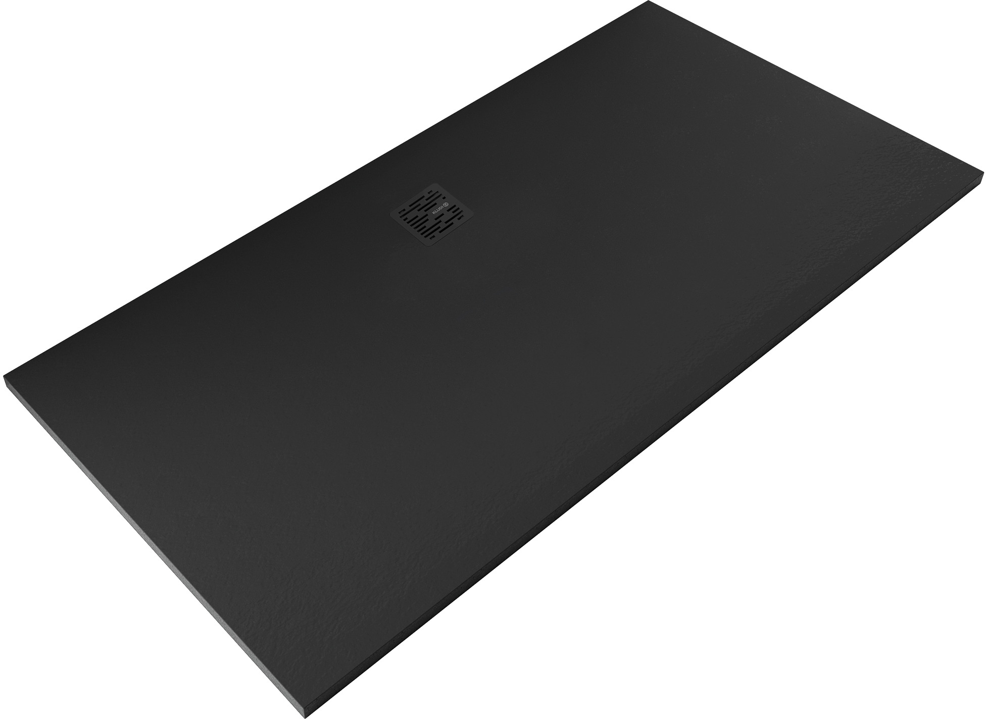Kludi Terra plato de ducha rectangular 180x90 cm negro 09DW2339