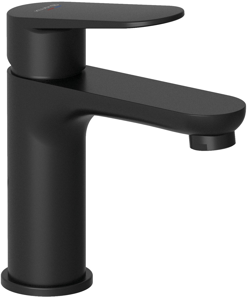 Kludi X1 grifo para lavabo de pie negro 322823975