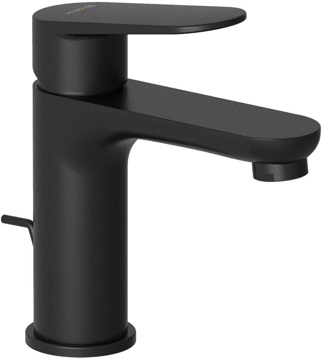 Kludi X1 grifo para lavabo de pie negro 322883975