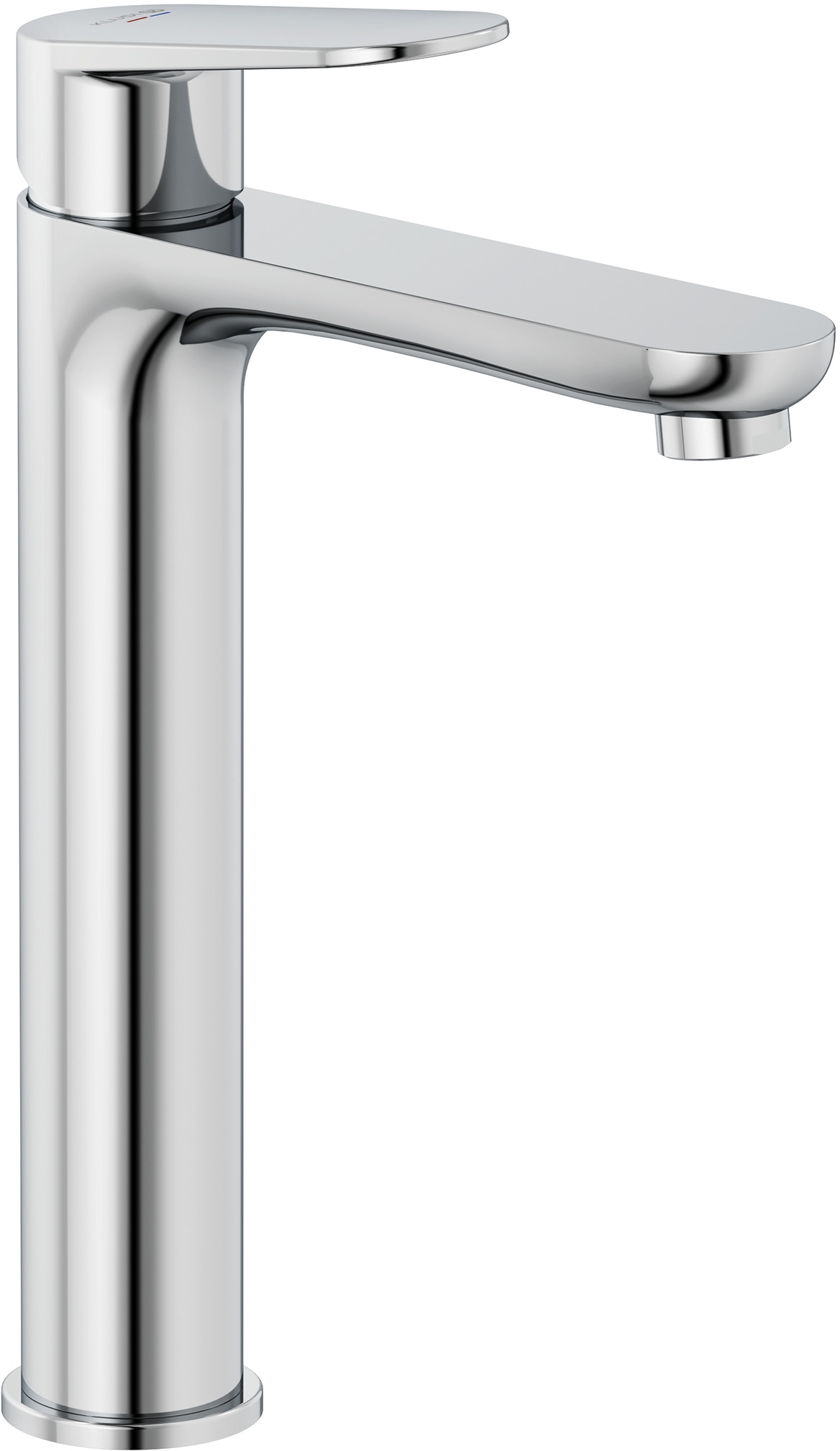 Kludi X1 grifo para lavabo de pie cromo 322980575