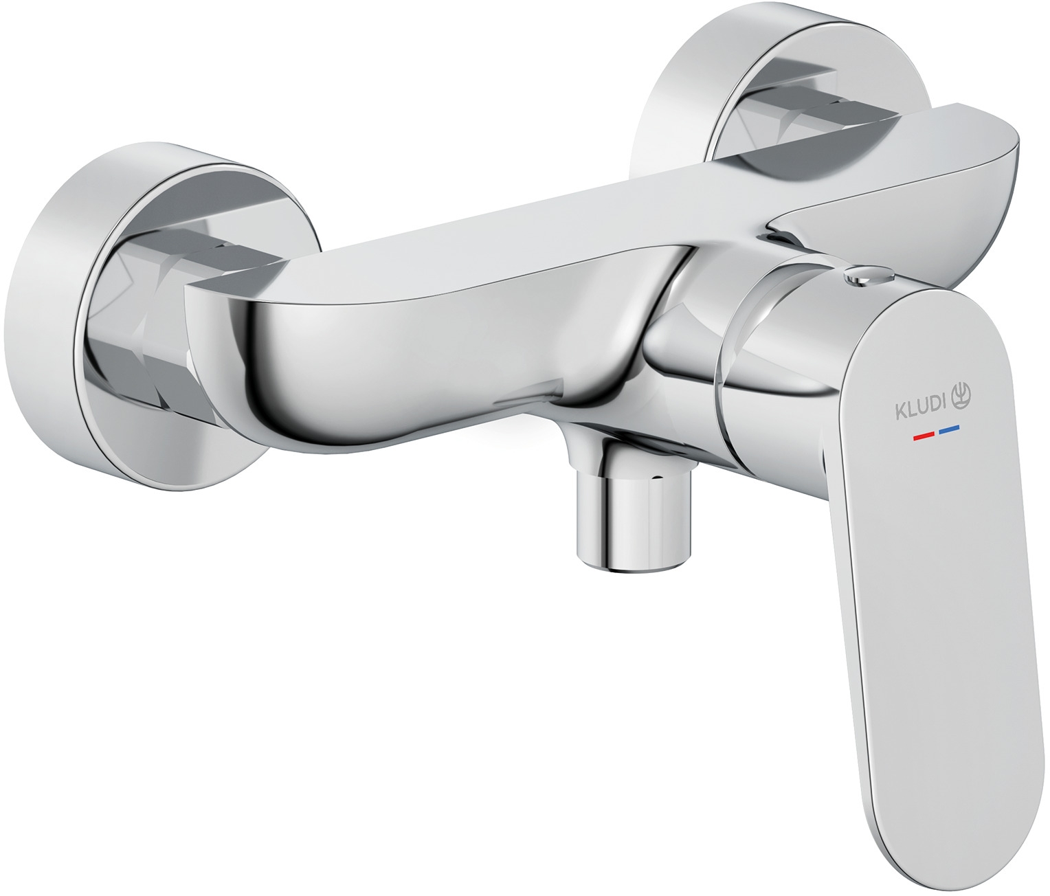 Kludi X1 grifo para ducha a pared cromo 328310575
