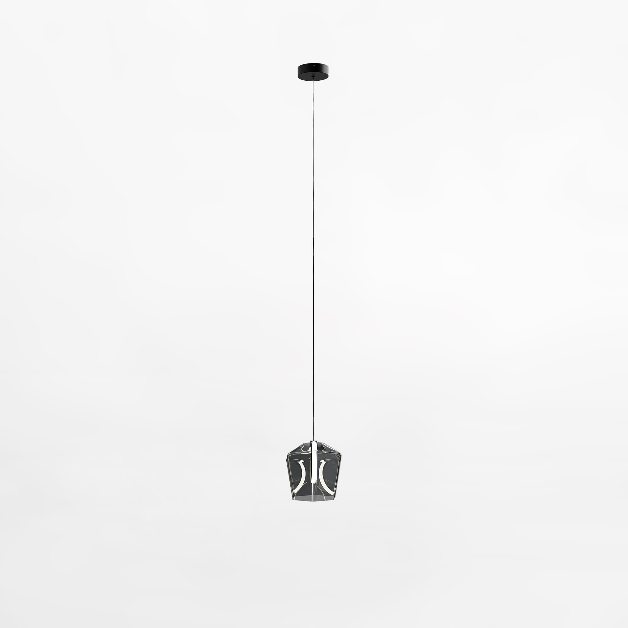 Zuma Line Colore lámpara colgante 1x6 W negro MD3350-1BL/S