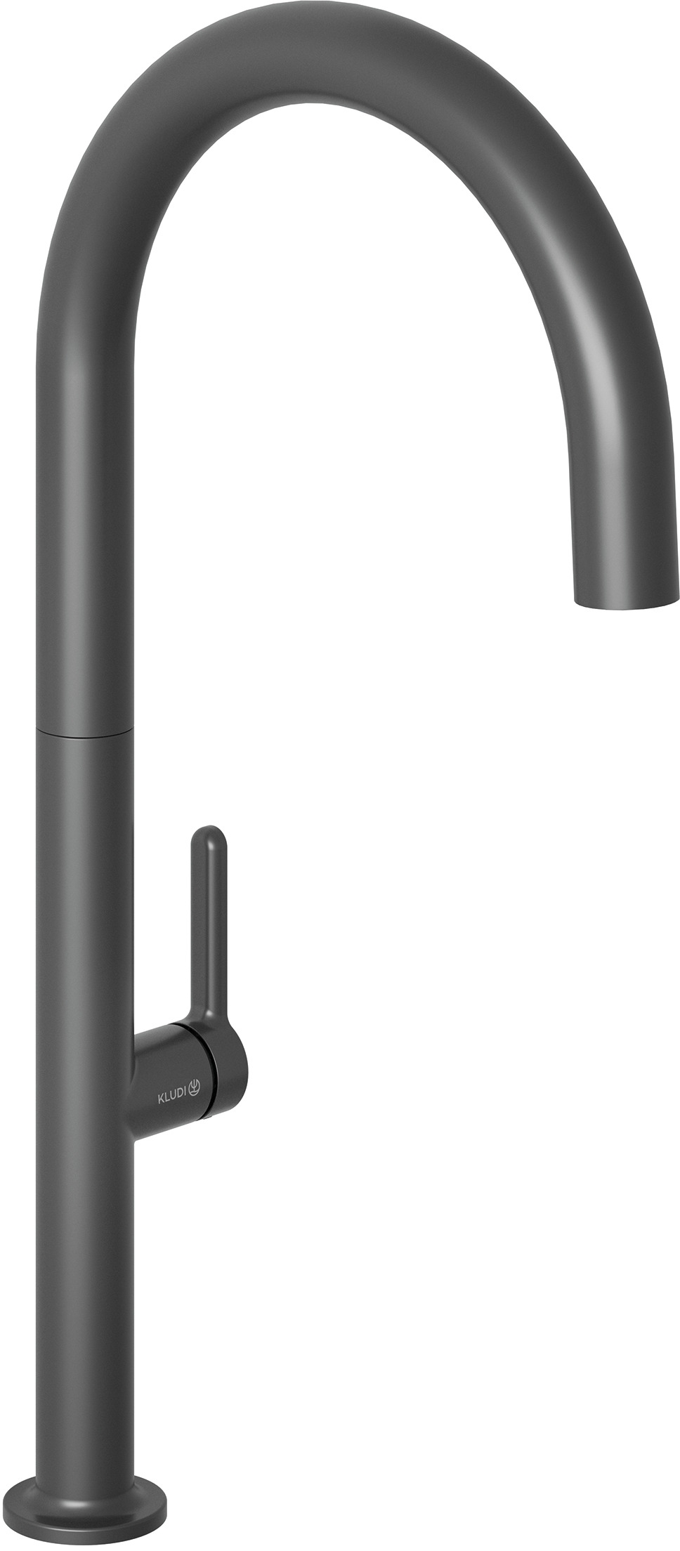 Kludi Aurea grifo de cocina de pie negro 558036675