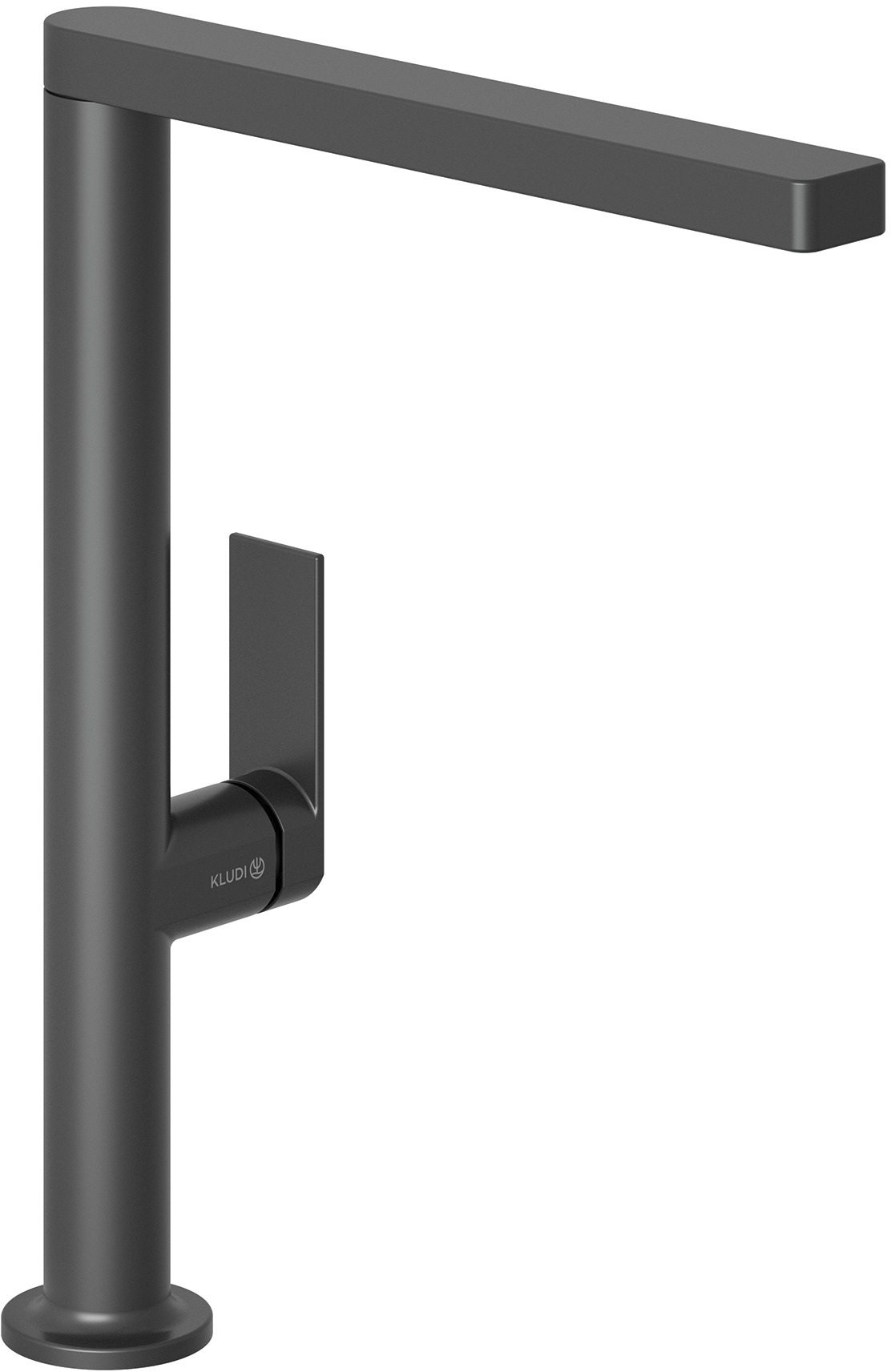 Kludi Qord grifo de cocina de pie negro 568036675