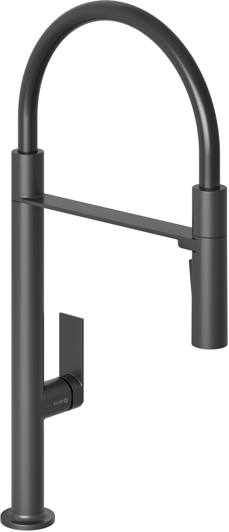 Kludi Qord grifo de cocina de pie negro 568596675