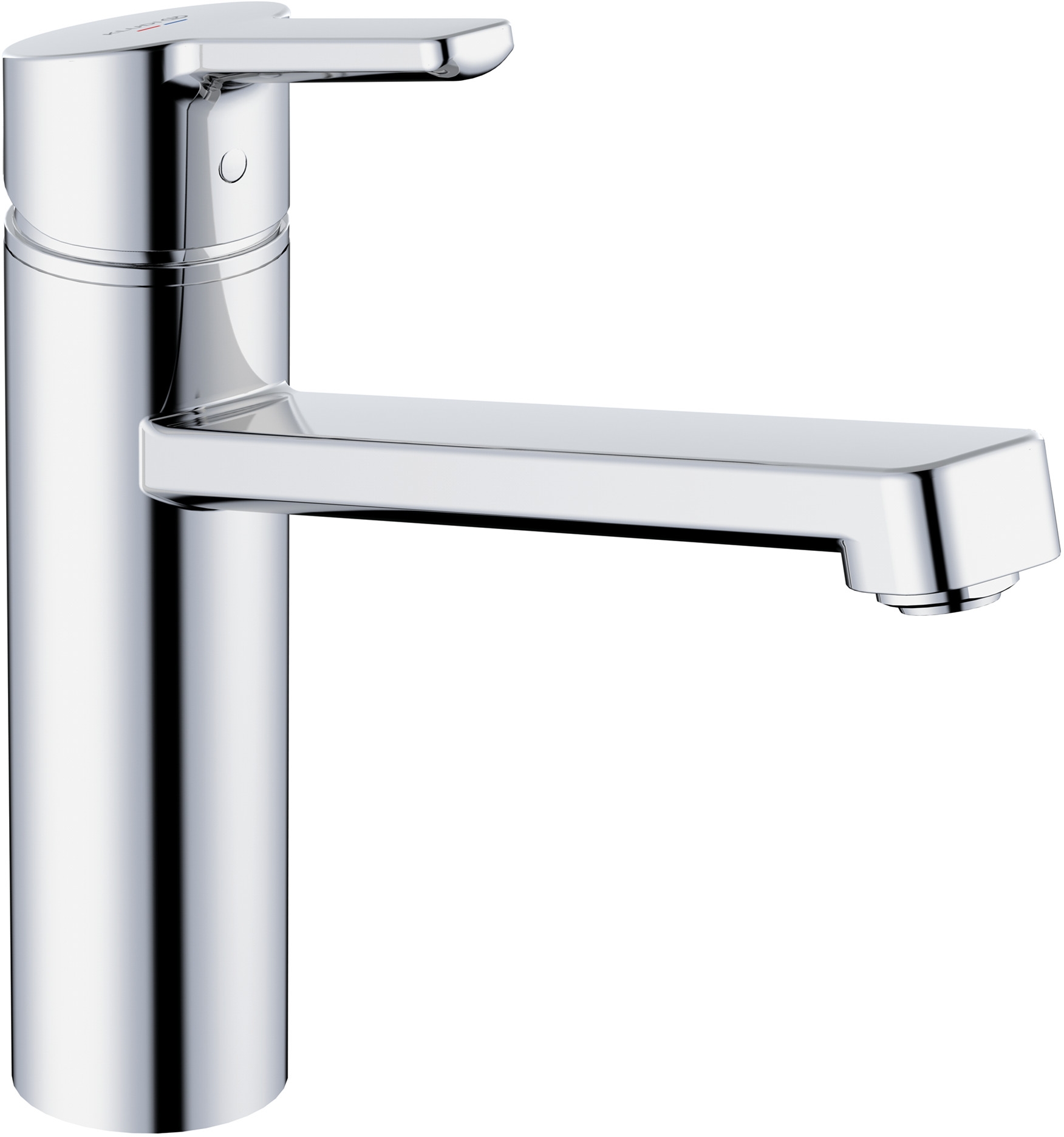 Kludi M3 grifo de cocina de pie cromo 585750575