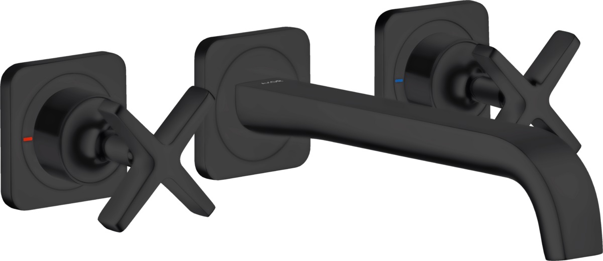 Axor Citterio E grifo para lavabo empotrado negro 36107670