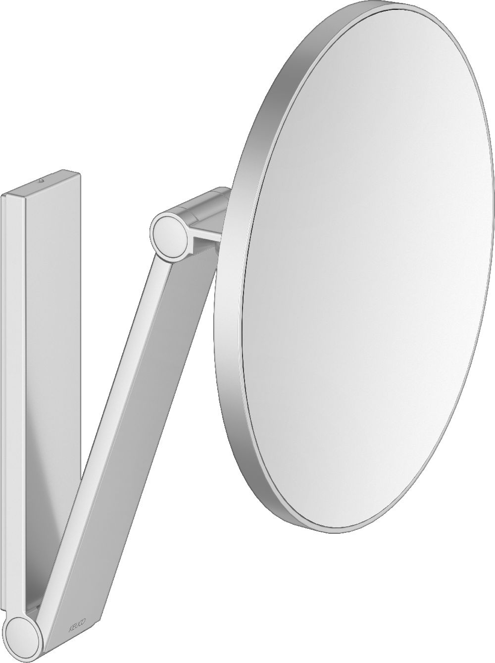 Keuco Cosmetic mirrors espejo cosmético 21.2x31.4 cm redondo con iluminación 17612210000