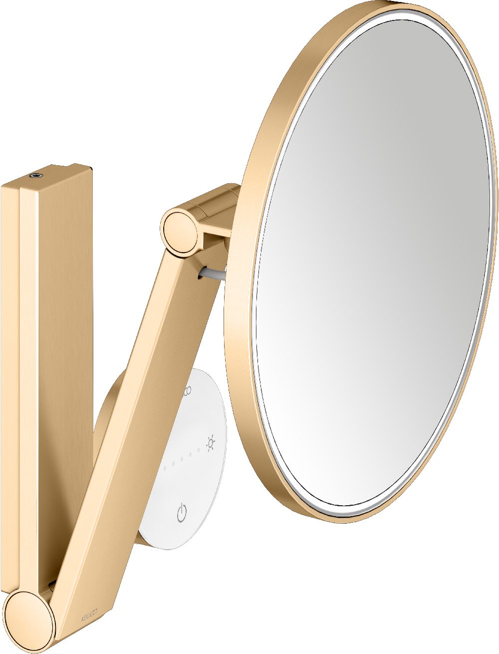 Keuco Cosmetic mirrors espejo cosmético 21.2x31.4 cm redondo con iluminación 17612259002