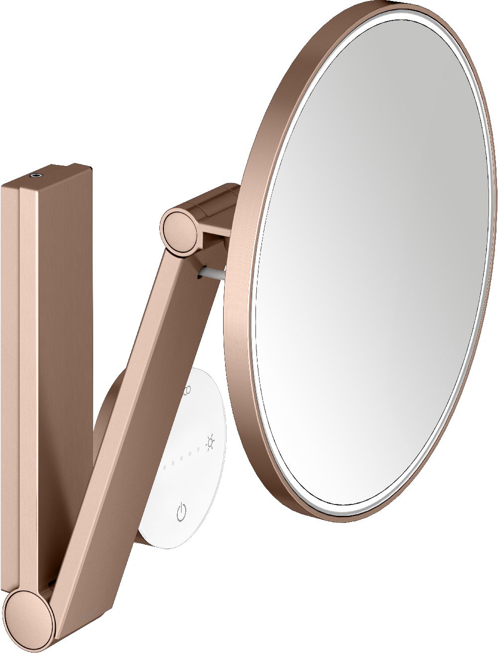 Keuco Cosmetic mirrors espejo cosmético 21.2x31.8 cm redondo con iluminación 17612299002