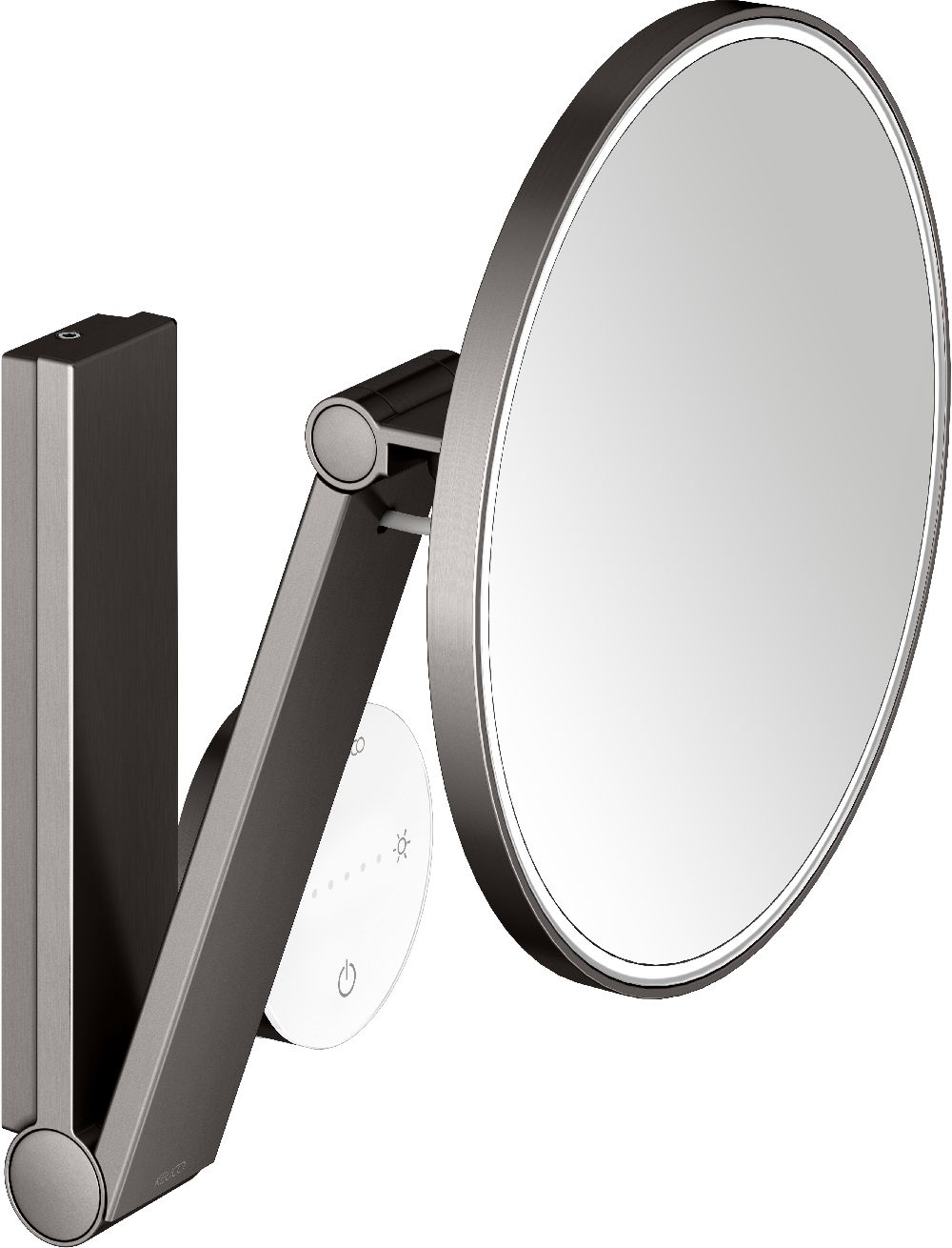 Keuco Cosmetic mirrors espejo cosmético 21.2x31.4 cm redondo con iluminación 17612359002