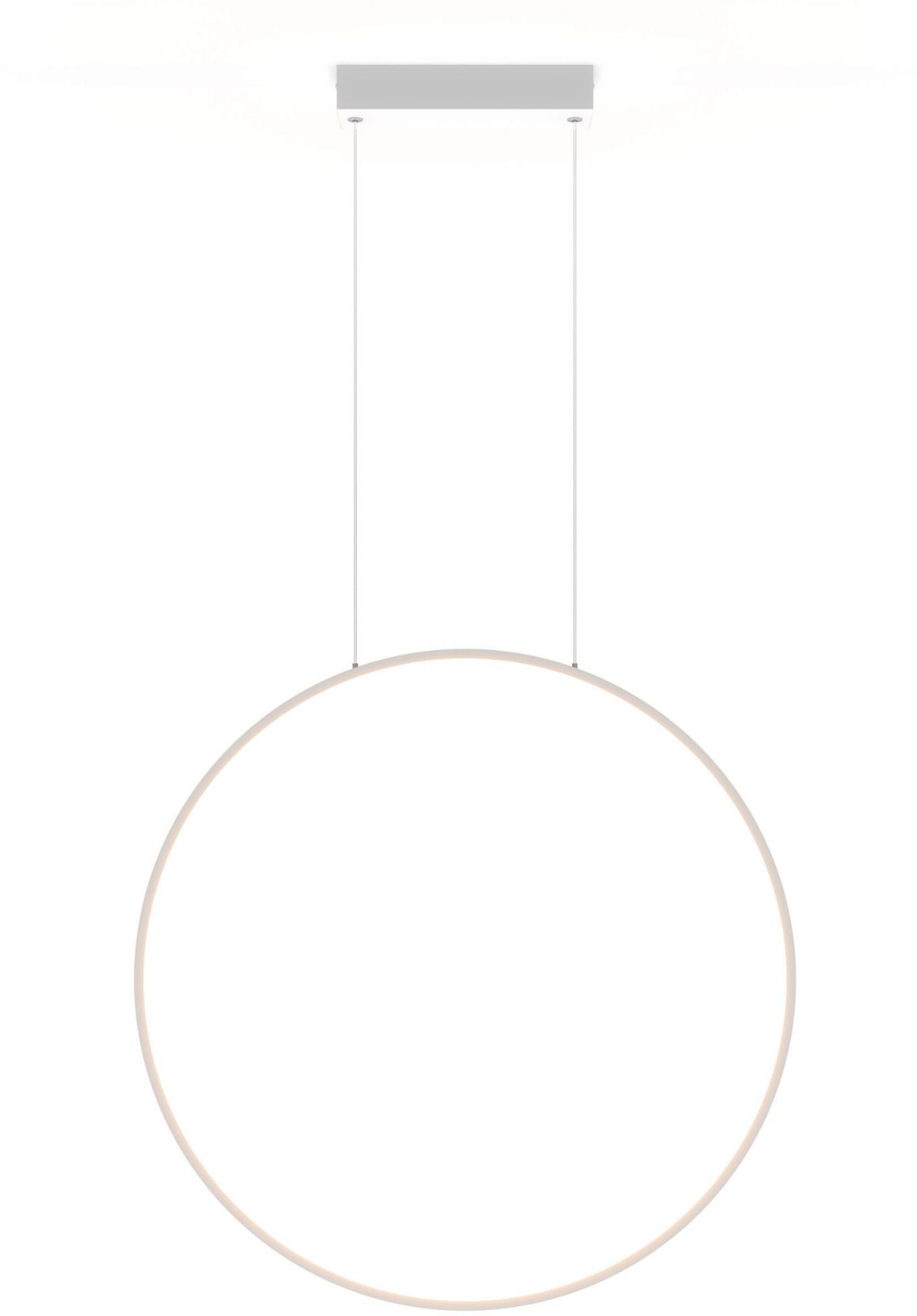 Light Prestige Mirror lámpara colgante 1x47 W blanco LP-999/1P L WH CCT
