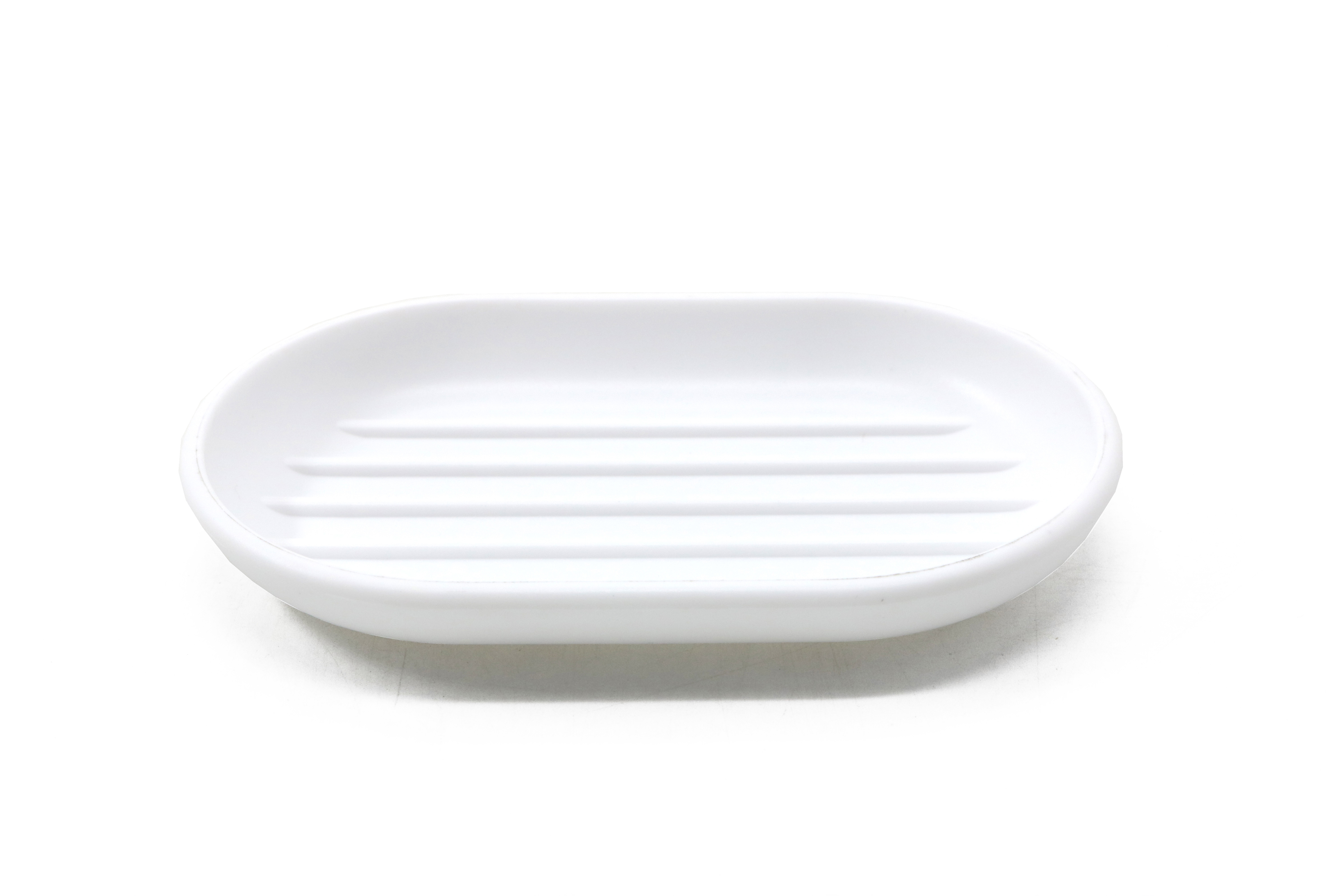 Hyggli Simply jabonera sin soporte blanco 86-007