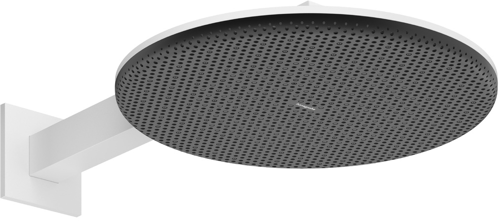 Hansgrohe Raindance Alive S brazo de ducha con efecto lluvia 30x30 cm circular blanco 24541700