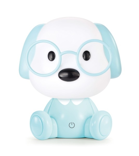 Zuma Line Pies lámpara de noche infantil 1x3 W azul KDR-621-BL