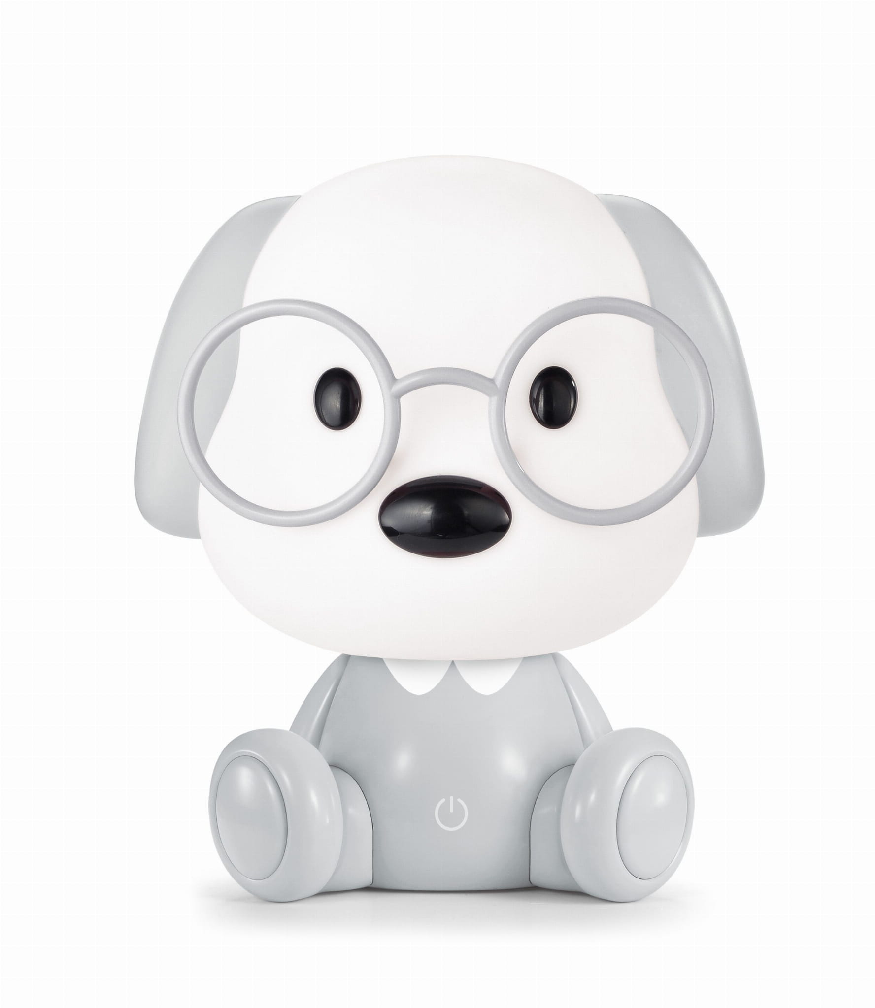 Zuma Line Pies lámpara de noche infantil 1x3 W blanco-gris KDR-621-GR