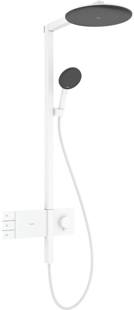 Hansgrohe Raindance Alive S conjunto de ducha a pared con termostato con rociador con efecto lluvia blanco 24595700