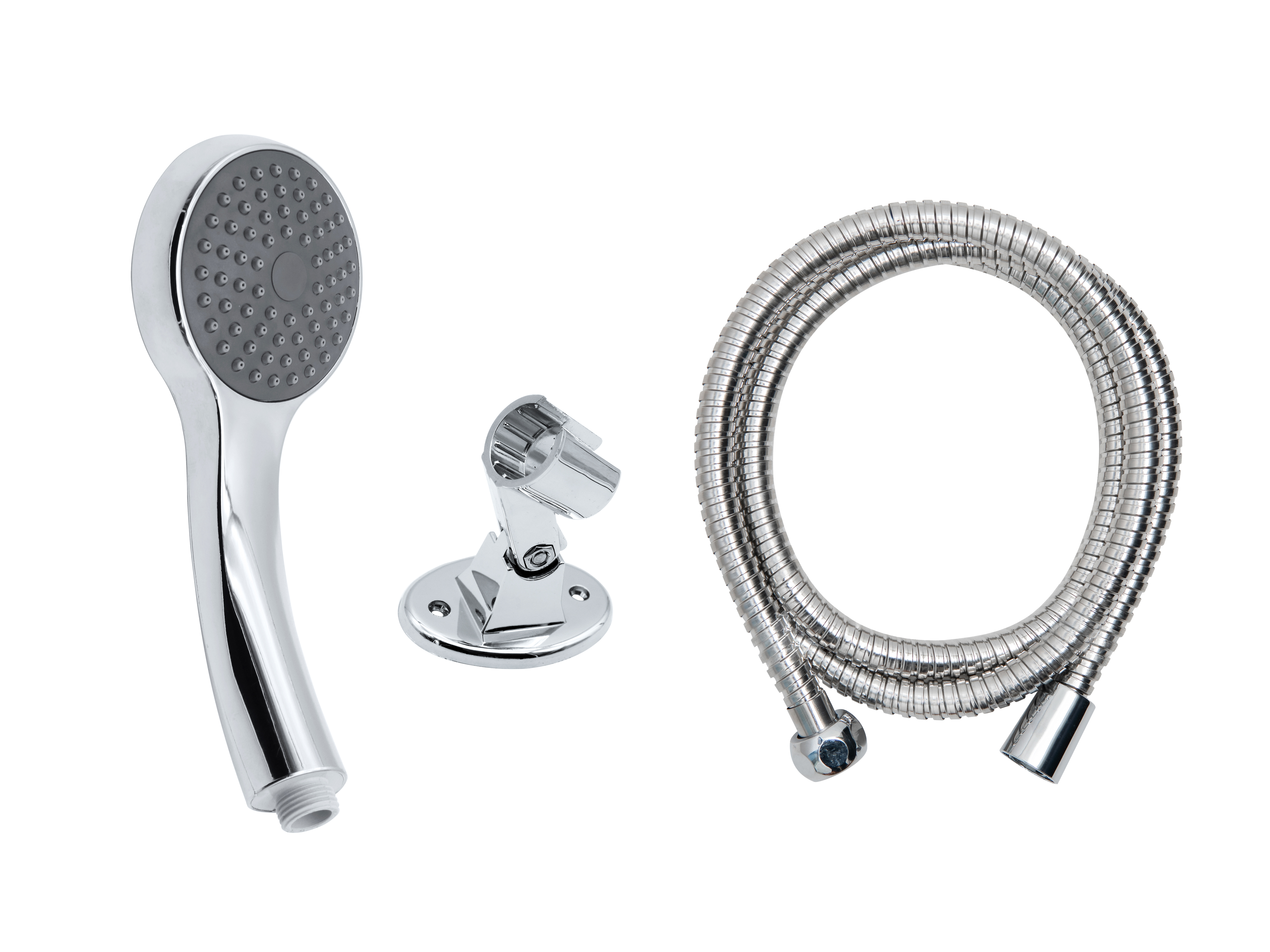Hyggli Eco conjunto de ducha a pared cromo 12-124