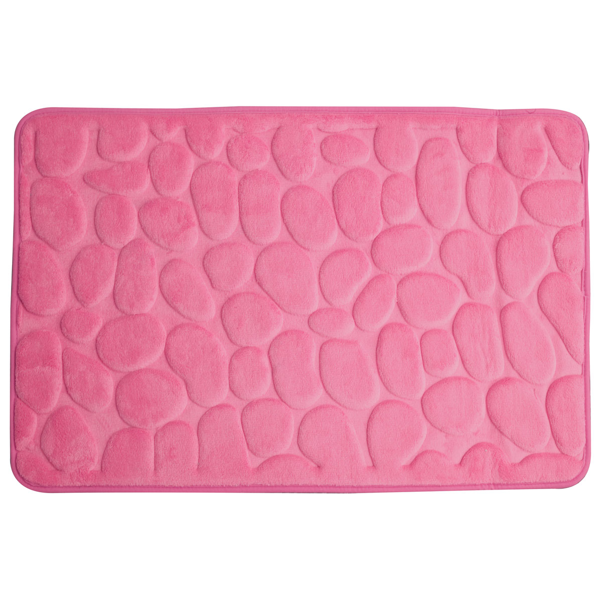 Duschy Rimini alfombrilla para baño 95x60 cm rectangular rosa 765-86