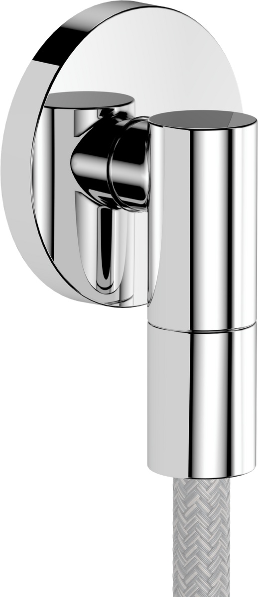 Hansgrohe FixFit Fine S codo de conexión a pared cromo 28882000