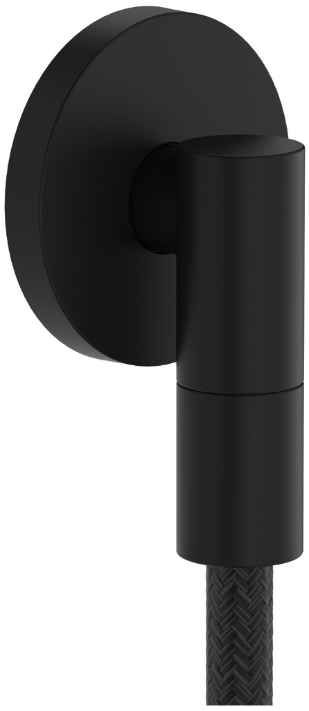 Hansgrohe FixFit Fine S codo de conexión a pared negro 28882670