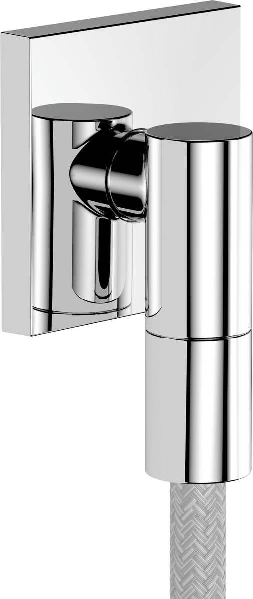 Hansgrohe FixFit Fine E codo de conexión a pared cromo 28883000