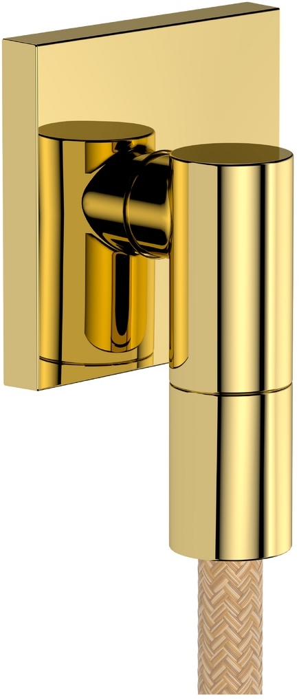 Hansgrohe FixFit Fine E codo de conexión a pared oro 28883990