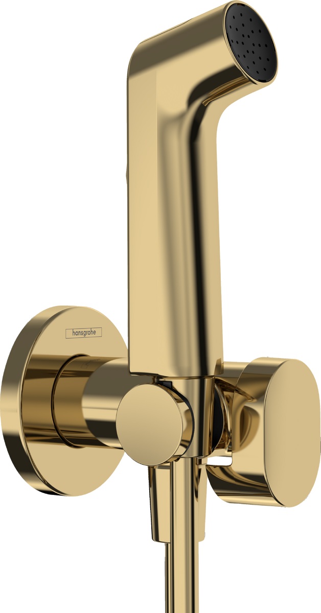 Hansgrohe Bidette grifo de bidé con rociador empotrado oro 29232990