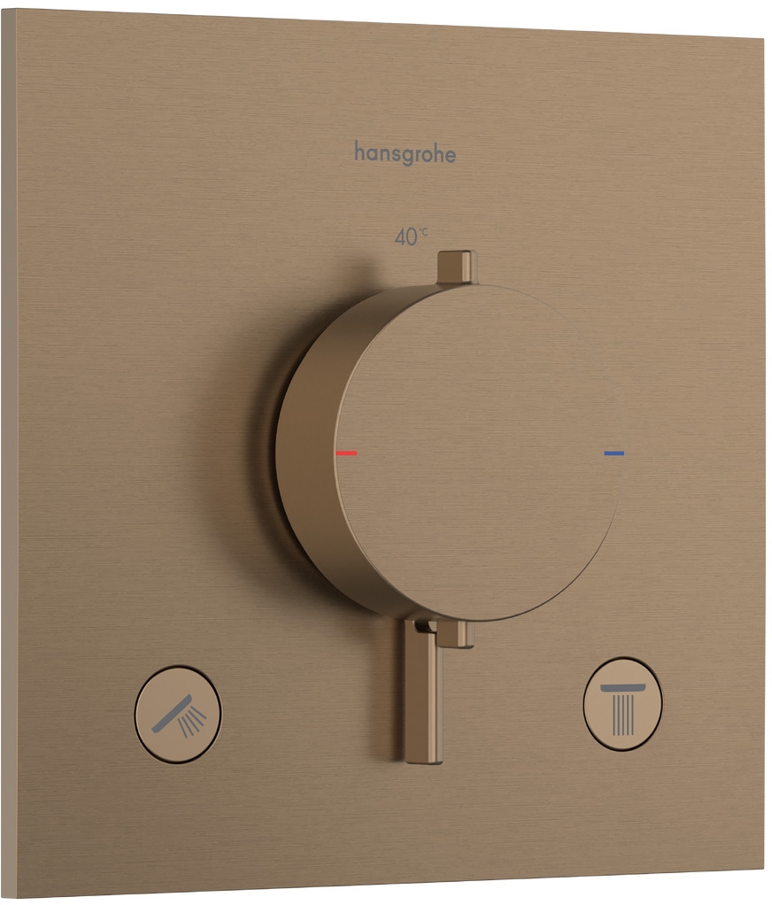Hansgrohe Ecostat Comfort E grifo de bañera y ducha empotrado con termostato || 33711140