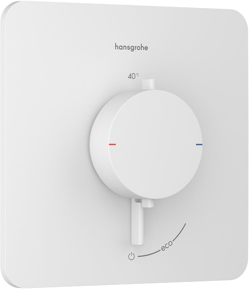 Hansgrohe Ecostat Comfort Q grifo para ducha empotrado con termostato blanco 33712700