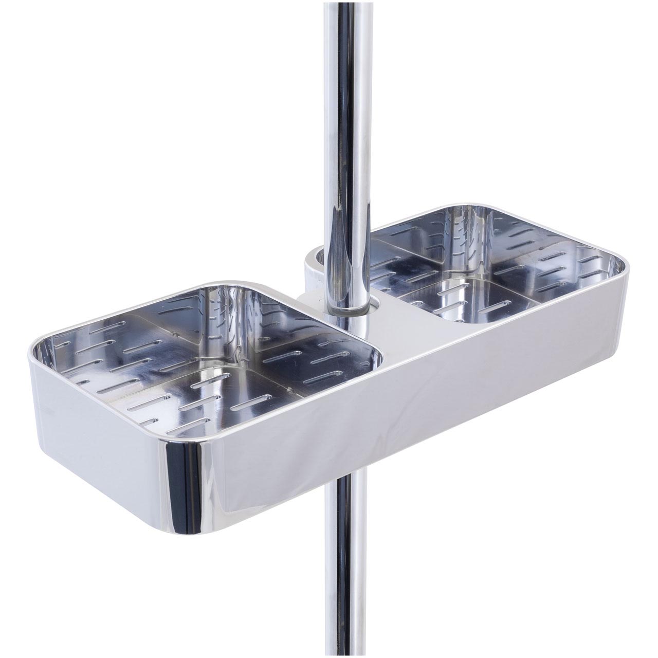 Duschy jabonera para barra de ducha cromo 255-90