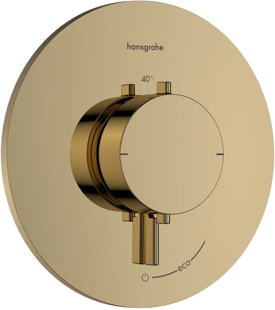 Hansgrohe Ecostat Comfort S grifo para ducha empotrado con termostato oro 33714990