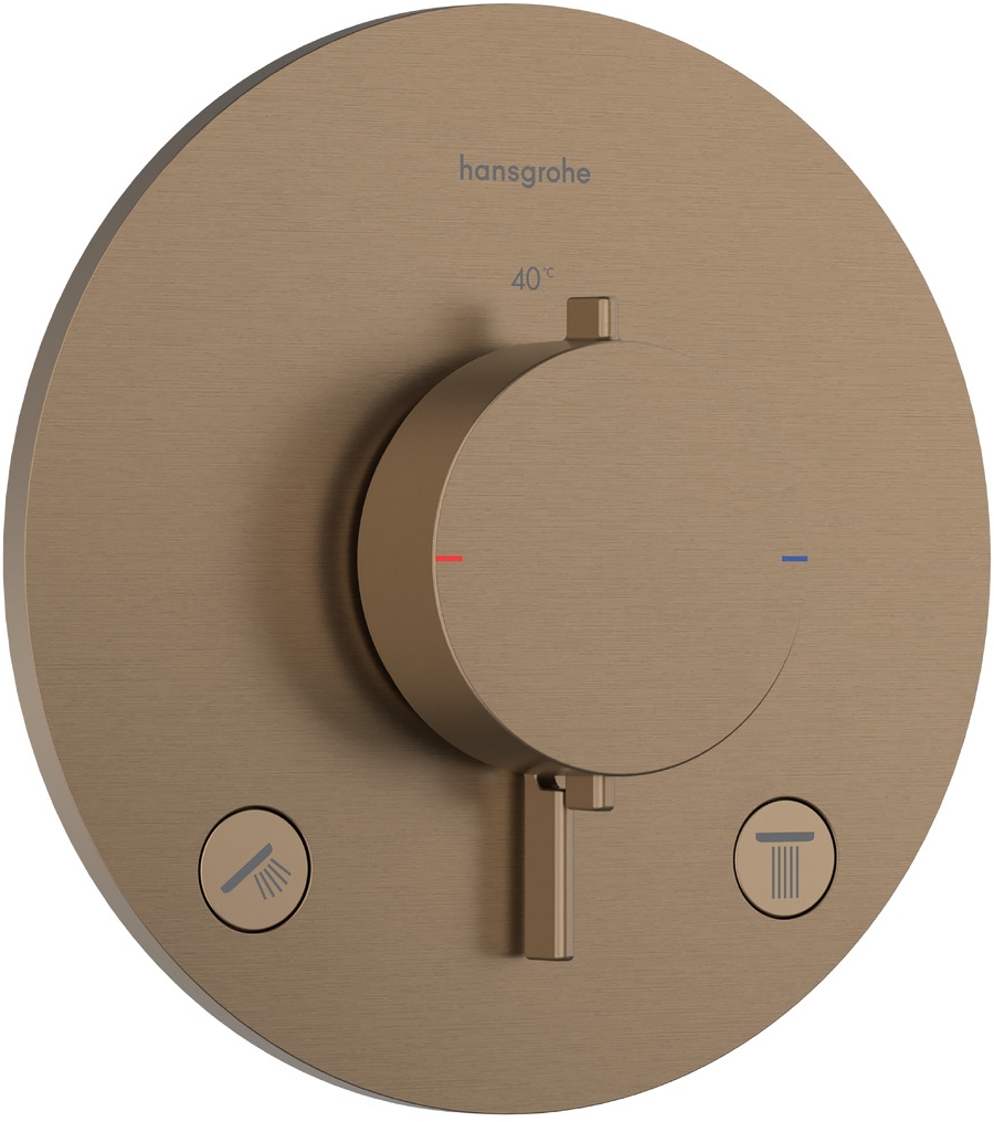 Hansgrohe Ecostat Comfort S grifo de bañera y ducha empotrado con termostato || 33715140
