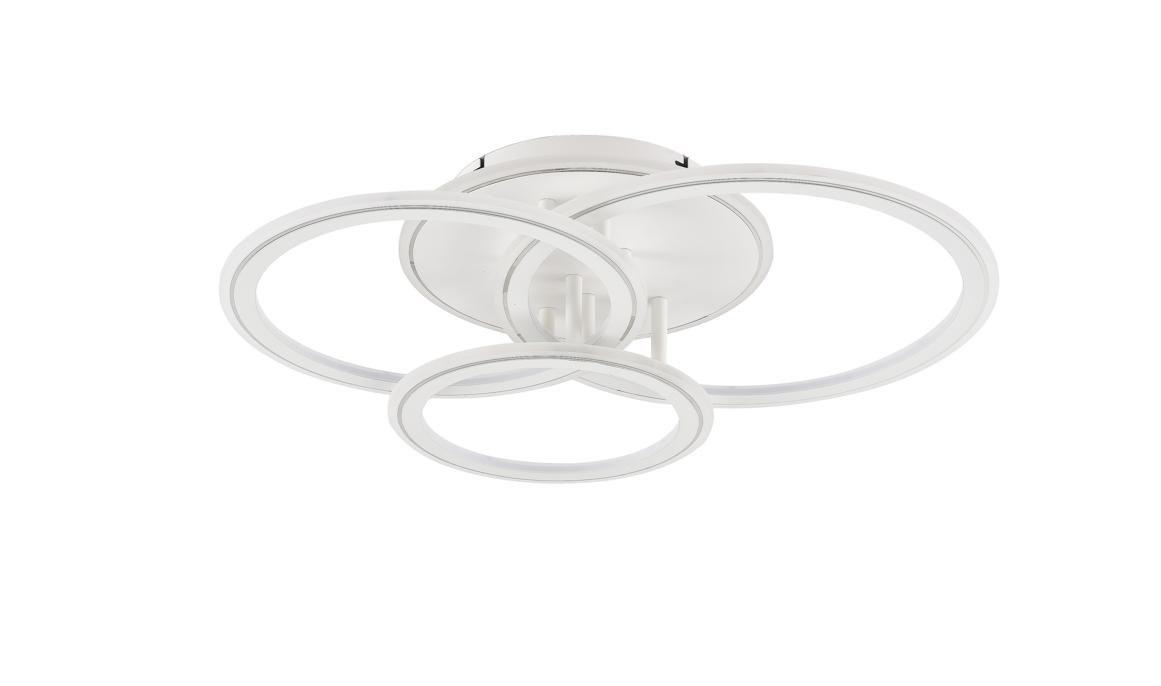 Zuma Line Lunar lámpara de techo 1x55 W blanco-cromo MS238130-WH