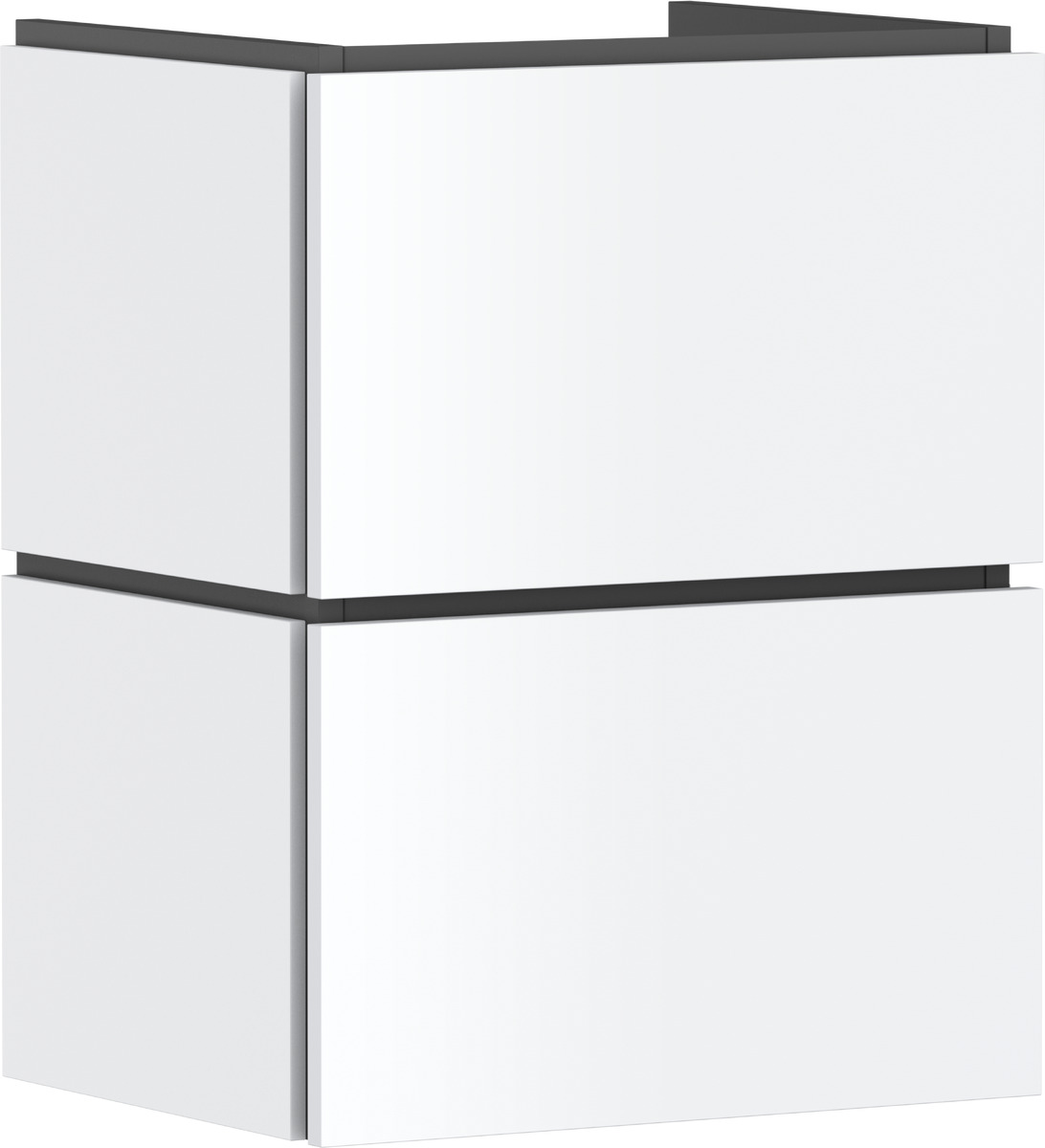 Hansgrohe Xilesa E armario 48x38x62 cm suspendido, para lavabo blanco 54248700