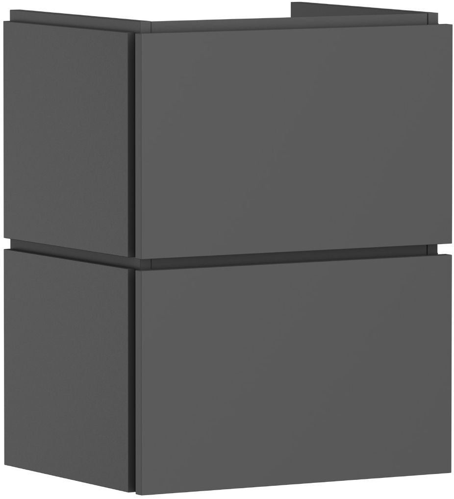 Hansgrohe Xilesa E armario 48x38x62 cm suspendido, para lavabo gris 54248760