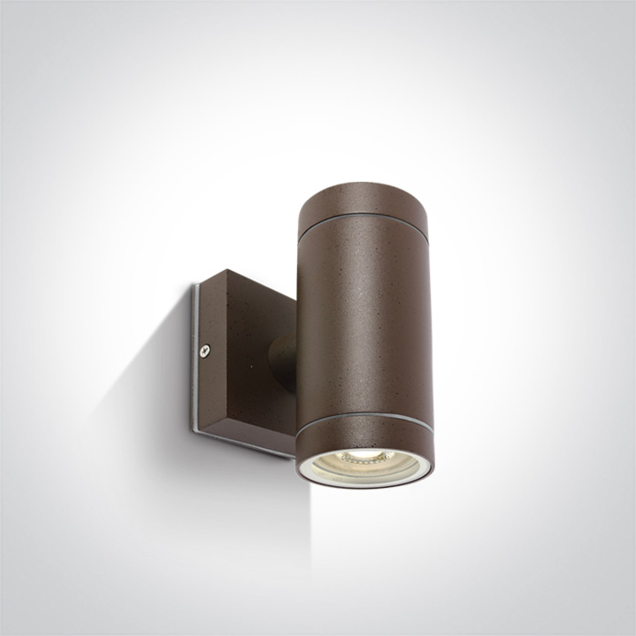 One Light Lido lámpara de pared para exteriores 2x35 W marrón 67130/BR