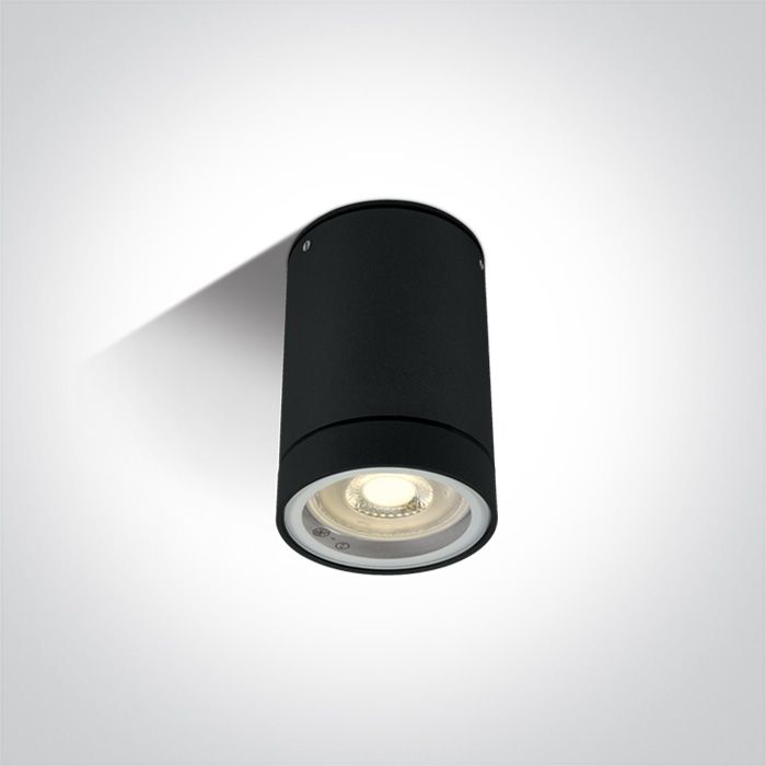 One Light Lido lámpara de techo exterior 1x35 W negro 67130C/B