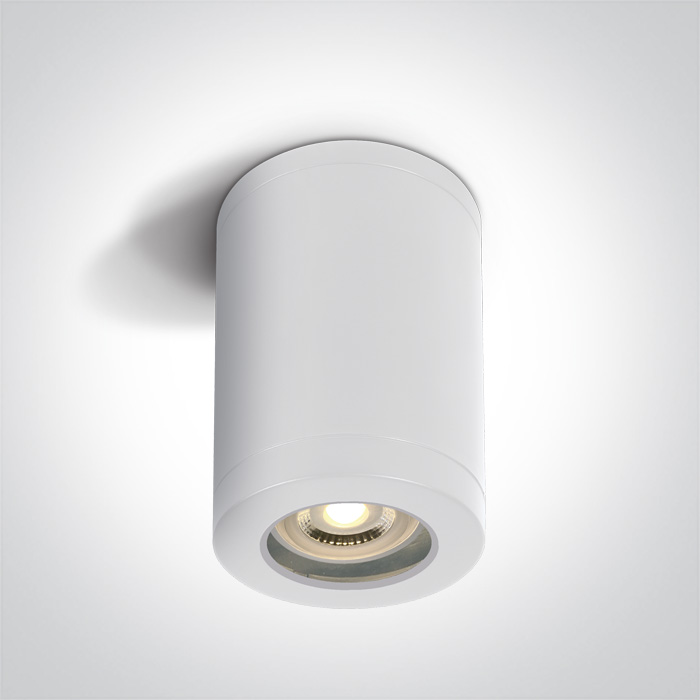 One Light lámpara de techo exterior 1x6 W blanco 67142A/W
