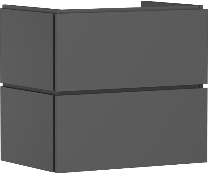 Hansgrohe Xilesa E armario 68x47x62 cm suspendido, para lavabo gris 54258760