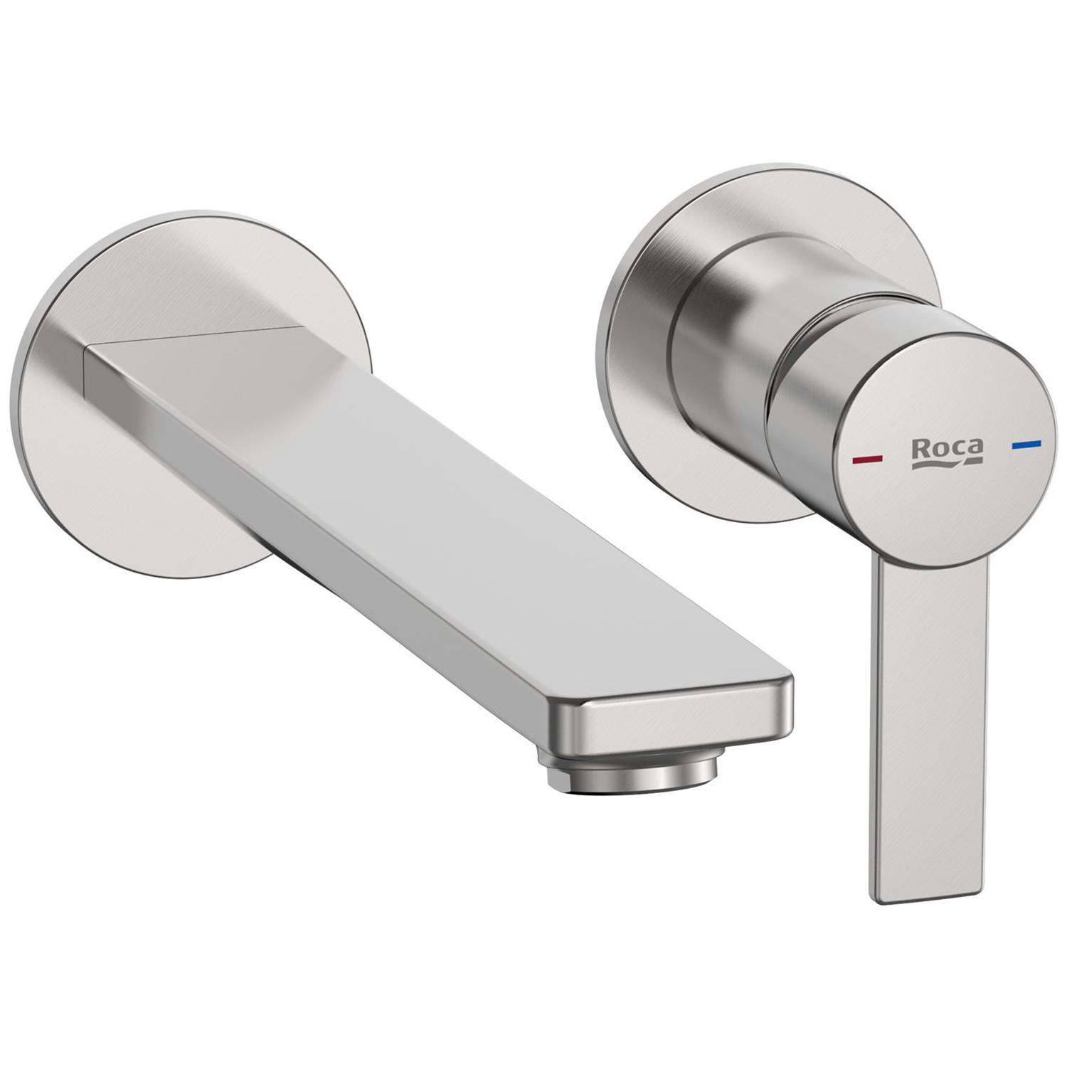 Roca Targa grifo para lavabo empotrado acero A5A355FSM0