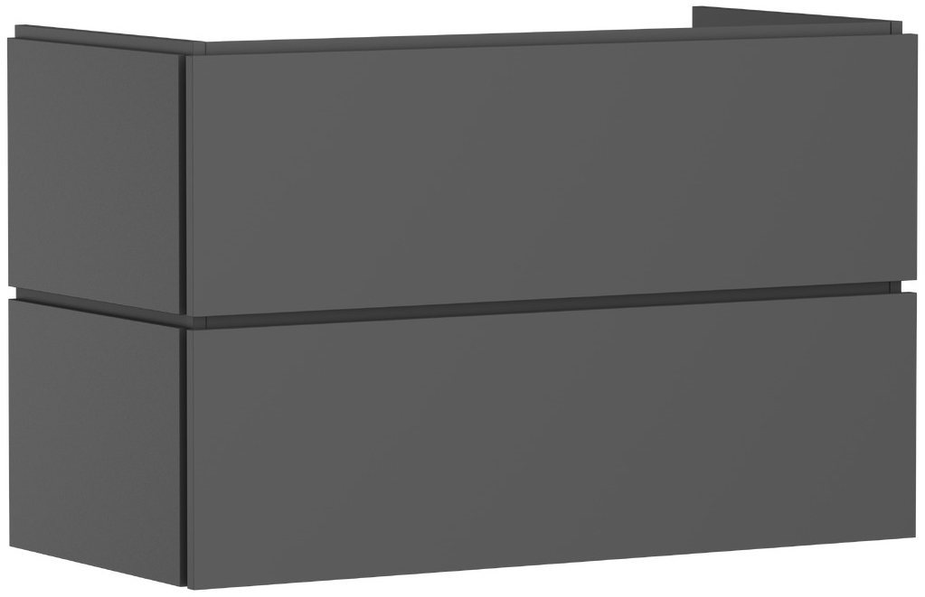 Hansgrohe Xilesa E armario 98x47x62 cm suspendido, para lavabo gris 54262760