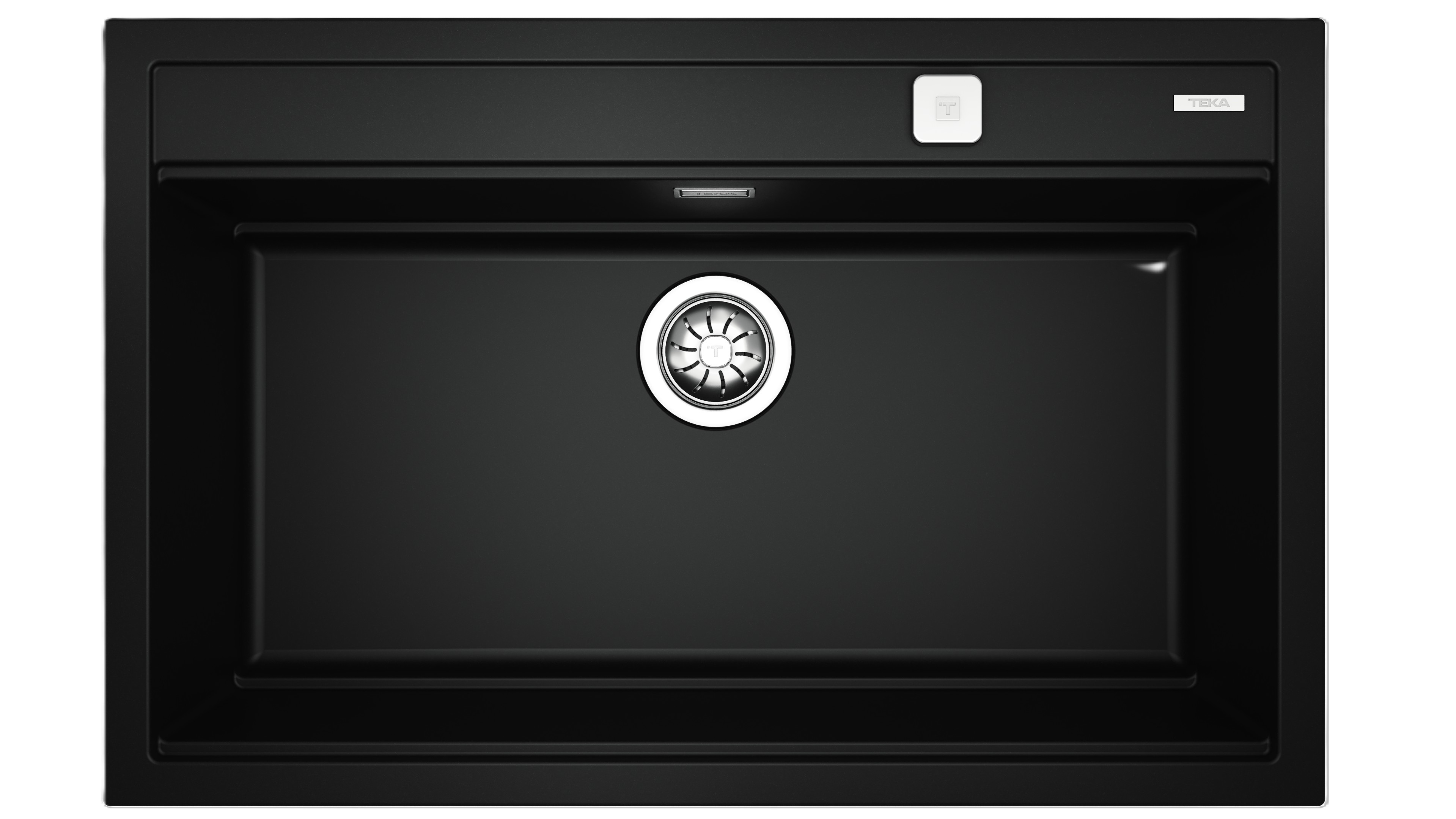 Teka Nova XXL fregadero tegranit 79x51 cm negro 115230057
