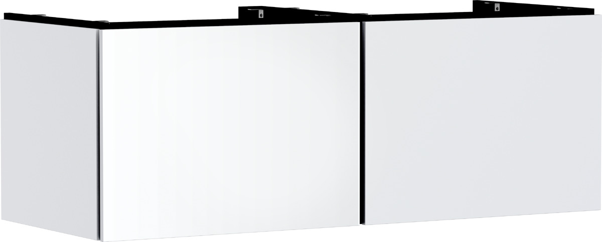 Hansgrohe Xilesa E armario 137.5x55x50 cm suspendido, para lavabo blanco 54268700