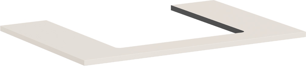 Hansgrohe Xilesa E encimera sobre armario 78x55 cm arenoso 54269780