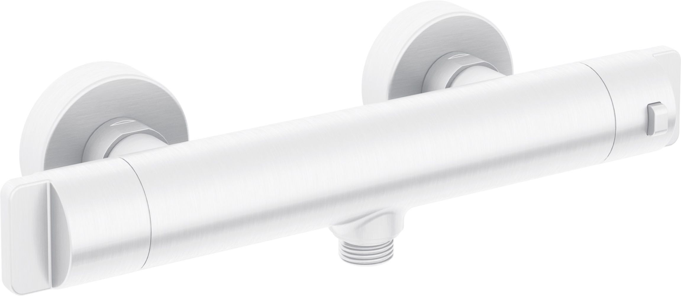Deante Therm grifo para ducha a pared con termostato blanco BCH_A4BT