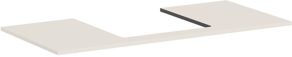 Hansgrohe Xilesa E encimera sobre armario 118x55 cm arenoso 54271780