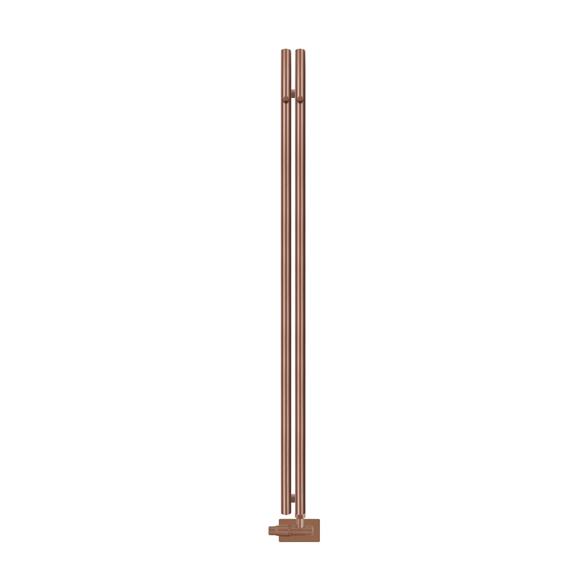 Oltens Stang radiador de baño decorativo 180x9.5 cm cobre cepillado 55010610