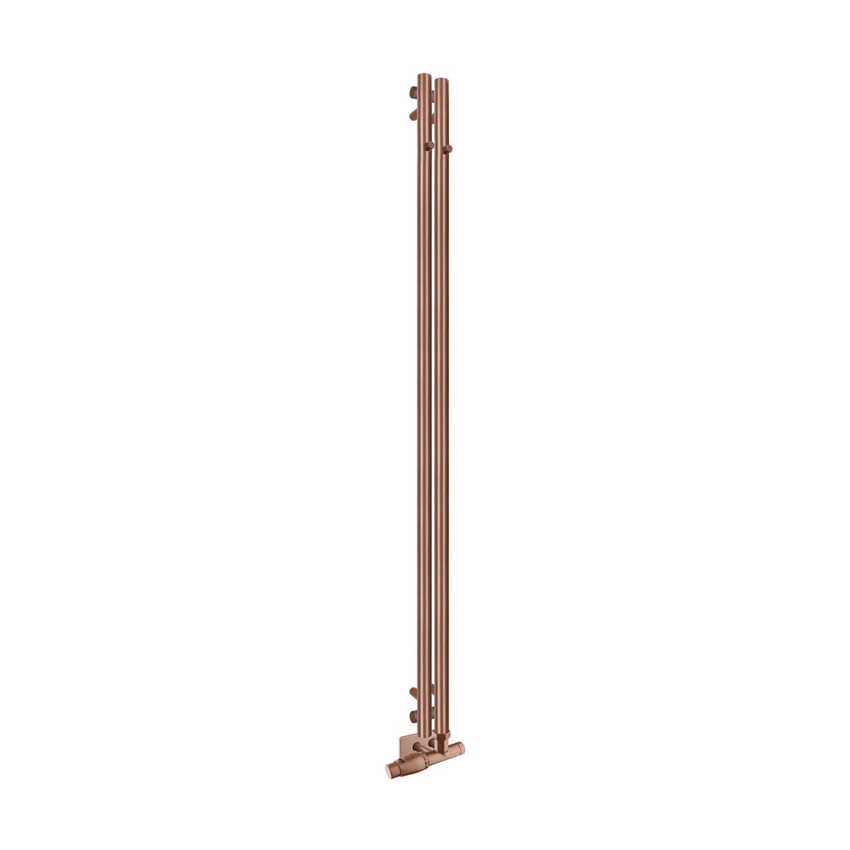 Oltens Stang radiador de baño decorativo 180x9.5 cm cobre cepillado 55010610